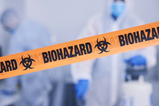 Professional Biohazard technician working in Keene, CA